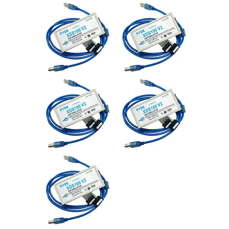 B03B-5X DSP Emulator Programmer XDS100 XDS100V2 JTAG Debugger Suitable For TI ARM9 A8 TMS320 TI DSP CCS5-CCS10