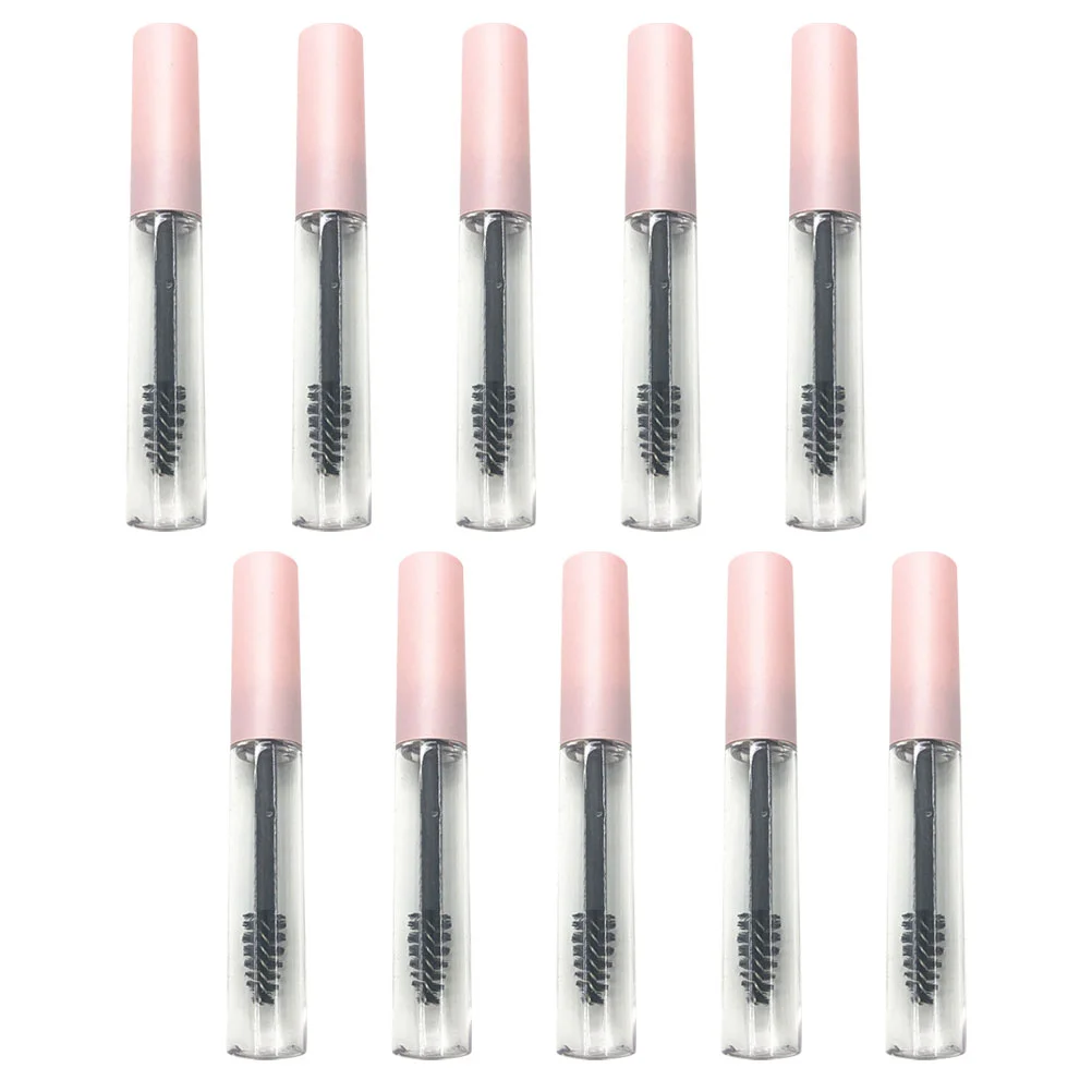 

Refillable Mascara Tubes 30ml Transparent Portable Reusable Empty Eyeliner Bottles Washable Containers Safe for Travel