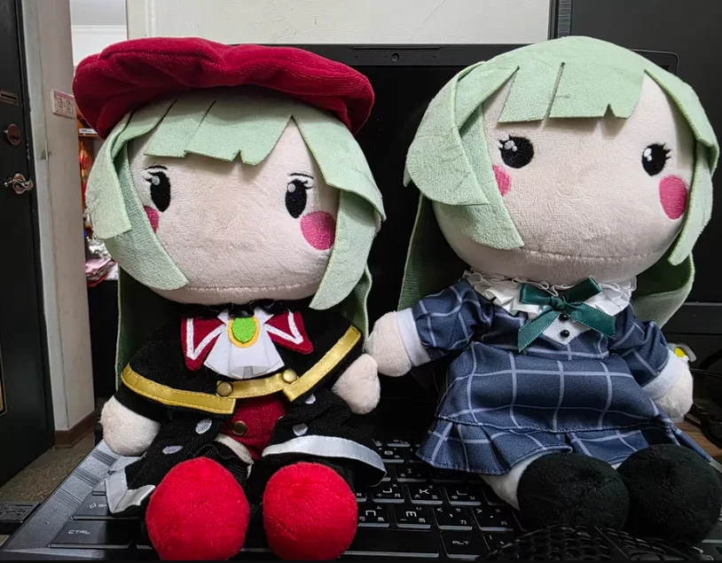 

Game BanGDream!mortis Wakaba Mutsumi Adorable Soft Plush Doll Body 30CM Cartoon Dress Up Stuffed Toy Sitting Posture Pillow Gift