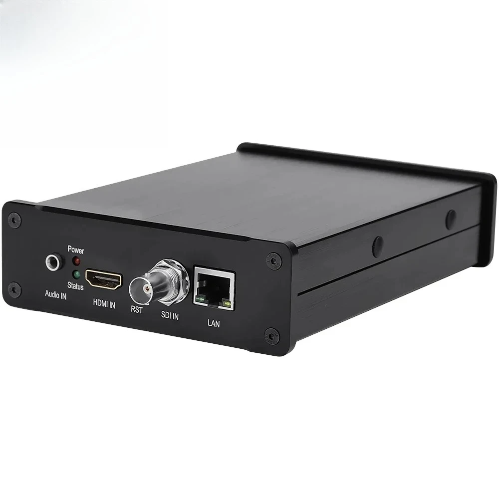 

H.265 H.264 AVC 4k HD HDMI SDI to IP Video Stream Encoder RTMP SRT Live Streaming Streamer Encoder