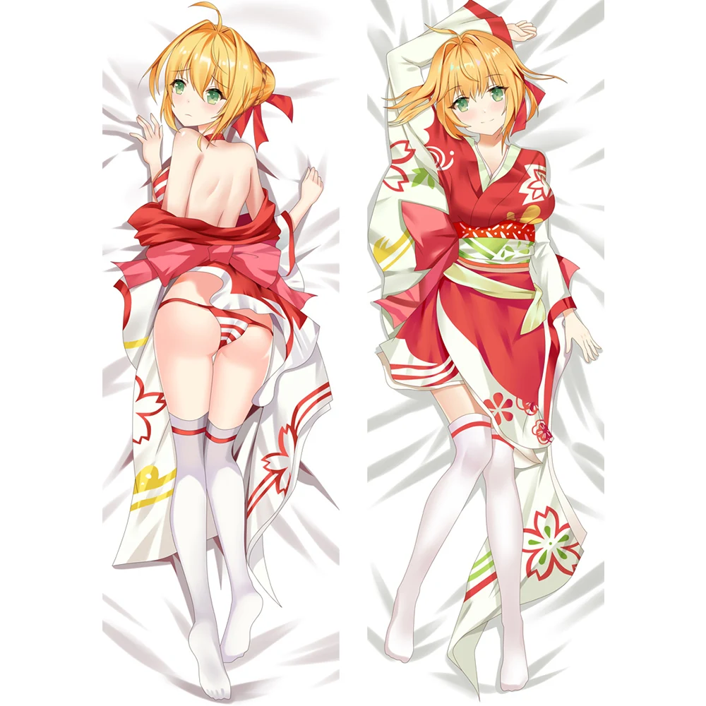 

Anime Fate Stay Night Pillow Covers Dakimakura Case Saber Sexy Double-sided Bedding Hugging Body Pillowcase