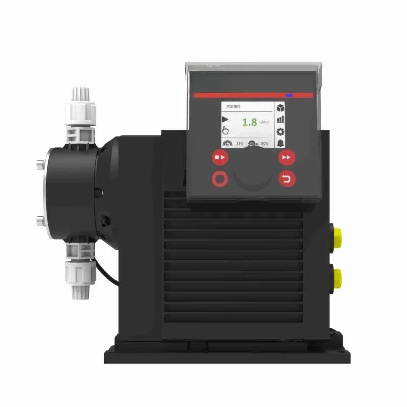 High Precision Digital Dosing Pump Diaphragm Pump Stepper Motor 4-20mA RS485 High 30L/H Chemical Water Treatment Dosing Pump