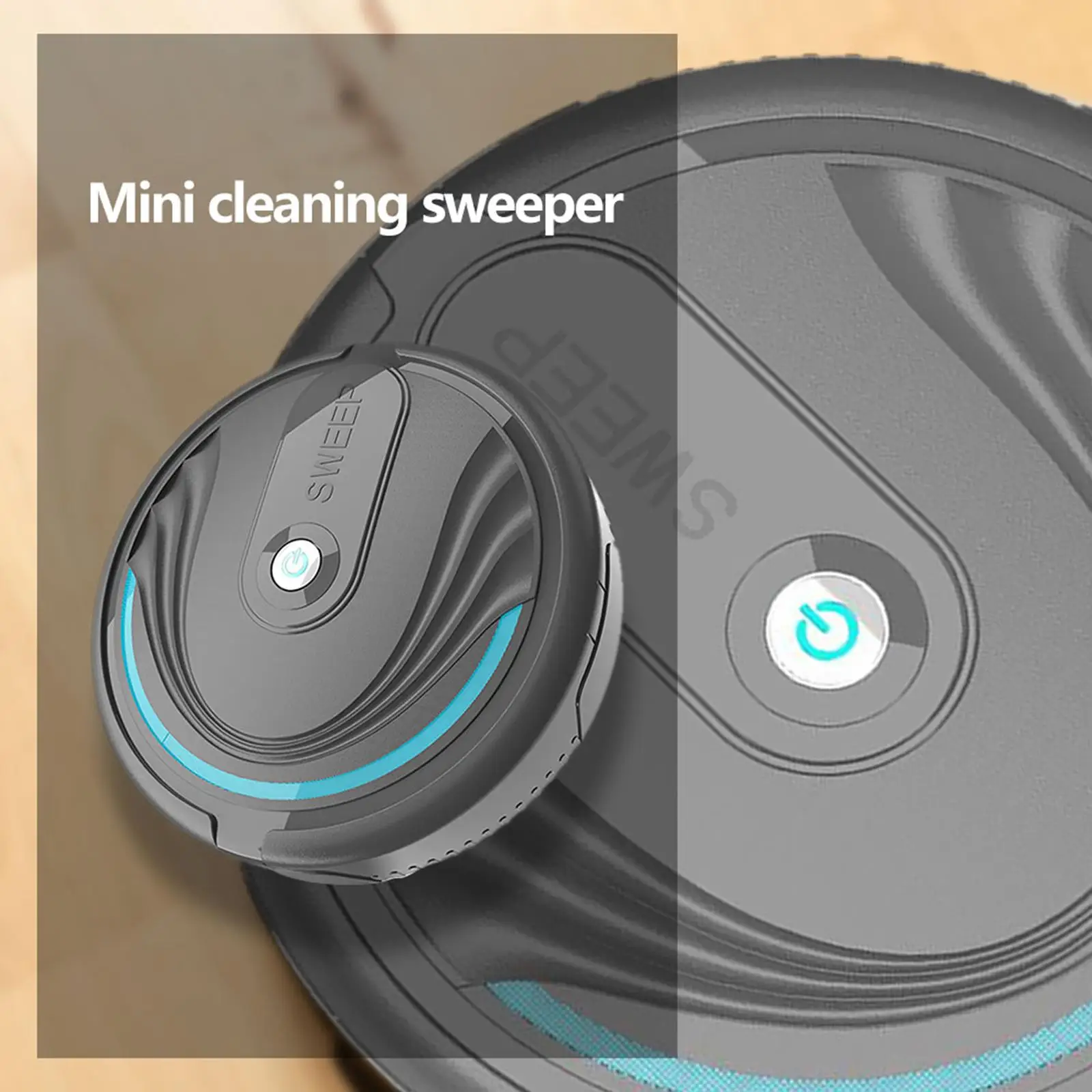 Portable Home Vacuum Cleaner Smart Sweeping Machine Robot Vacuum Cleaner Lightweight Smart Robotic Multi-Mode Vacuum Cleaner