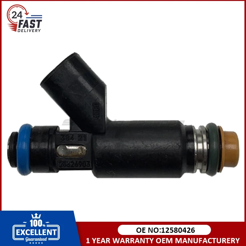 

Fuel Injector 25326903 12580426 88894361 for 2002-2004 GMC Yukon/Yukon XL/Sierra 1500 Chevrolet Tahoe/Suburban/Silverado 5.3L