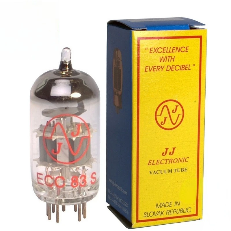 JJ ECC83 ECC83S Vacuum Tube Replace 12AX7 6N4 Electronic Tube Amplifier Kit DIY Genuine Factory Matched Quad Audio Amplifier