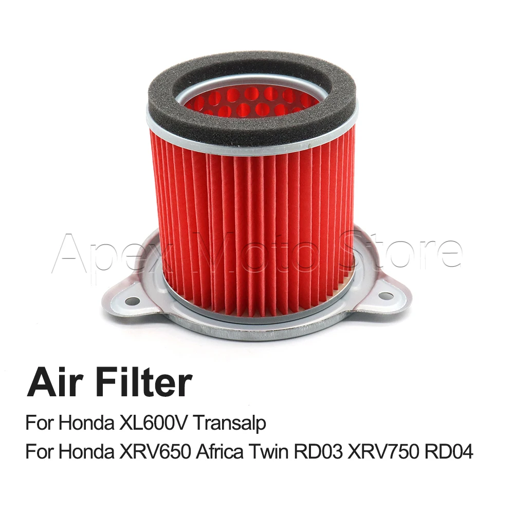 Motorcycle Accessories Air Filter Intake Cleaner For Honda Transalp XL600V XL600 V 1987-2000 XRV650 1988-1990 XRV750 1990-1992