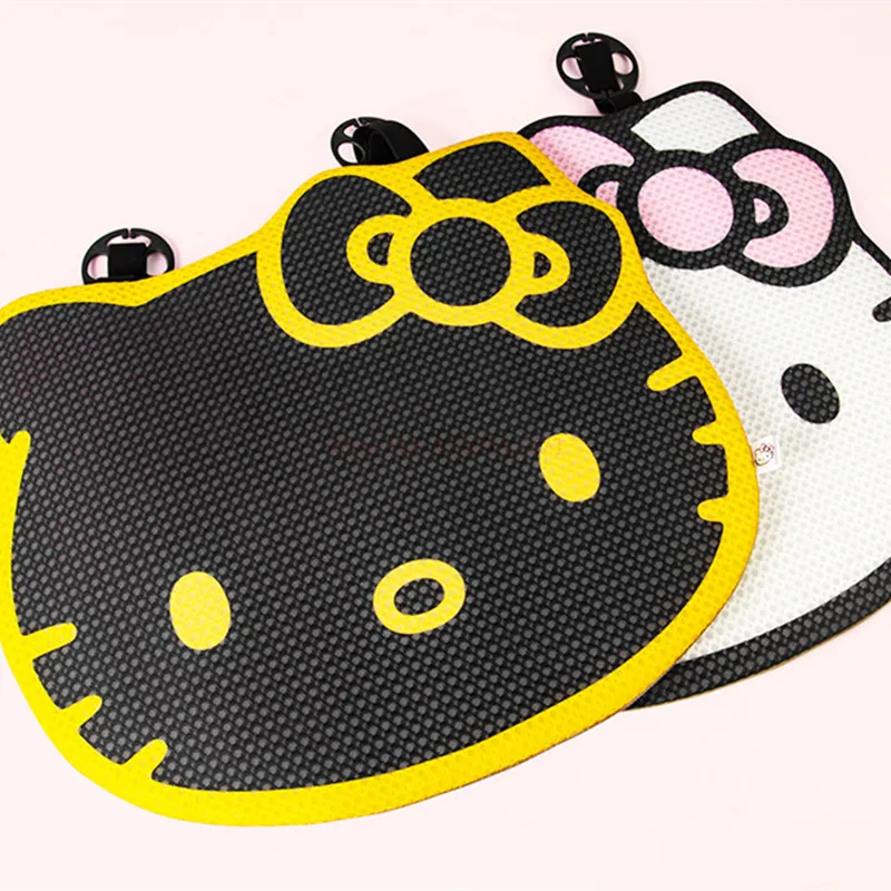 Cute Sanriod Anime Hello Kitty Car Seat Cover Cushion Protector Summer Pad Accessories Cartoon Seat Protect Cushion Automobile