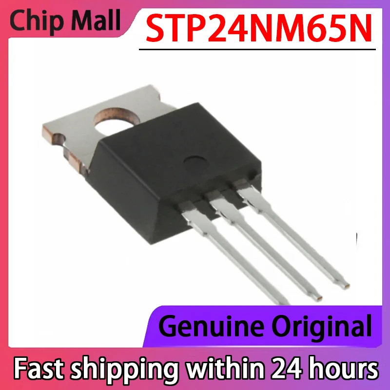 5PCS F24NM65N STF24NM65N STP24NM65N Brand New MOS Field-effect Transistor 24A 650V