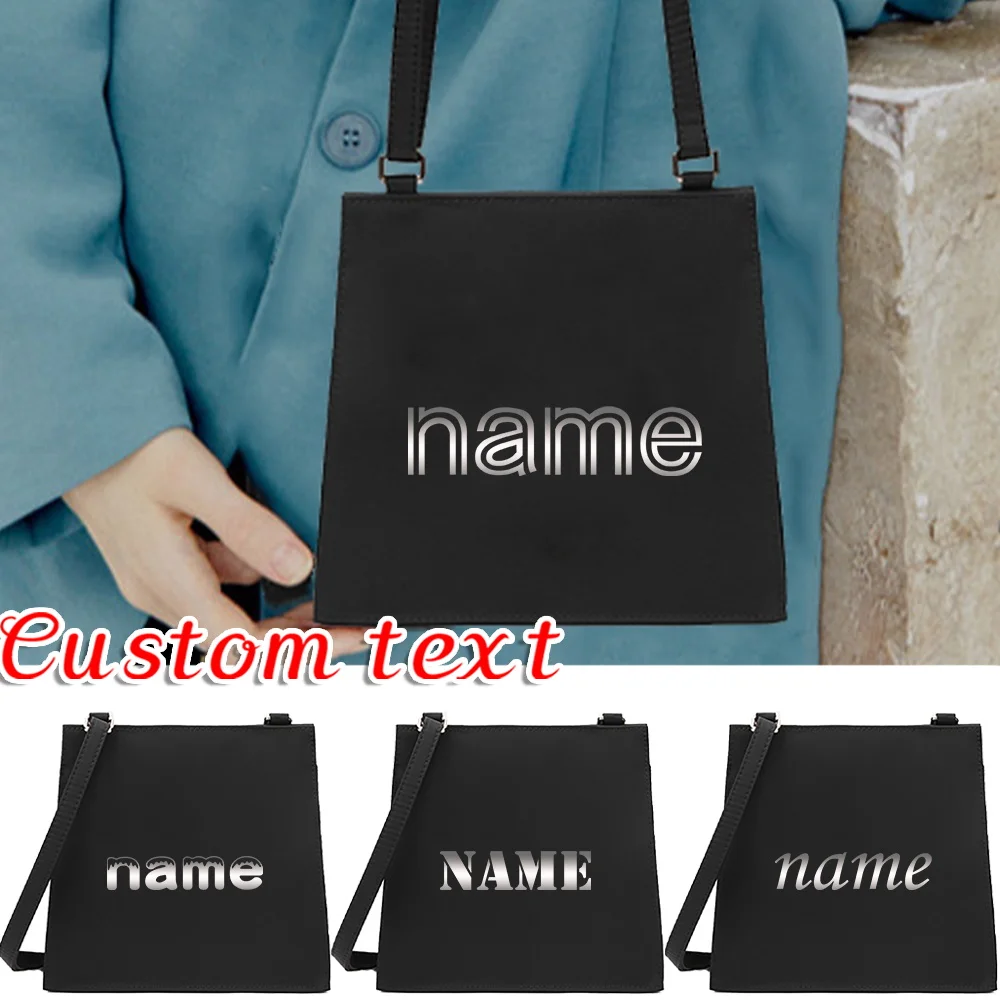 

Personalized Customized Crossbody Bag Shoulder Bag Travel Work Durable Storage Bag Customized Product