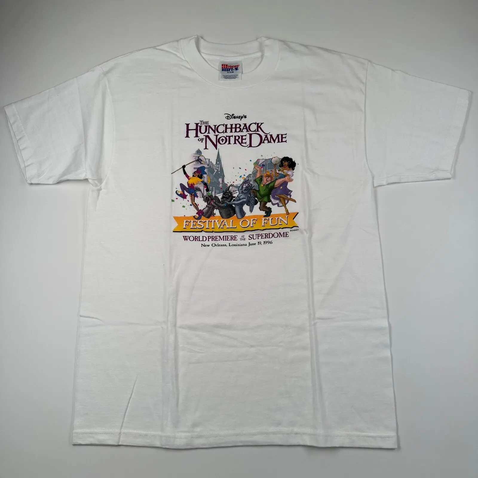 Vintage 1996 The Hunchback Of Notre Dame T Shirt Medium