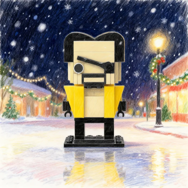 

117pcs MOC Brickheadz Goro Majima Yakuza Model Building Blocks Architecture Festival Gift Creative Toys Idea Brick Education