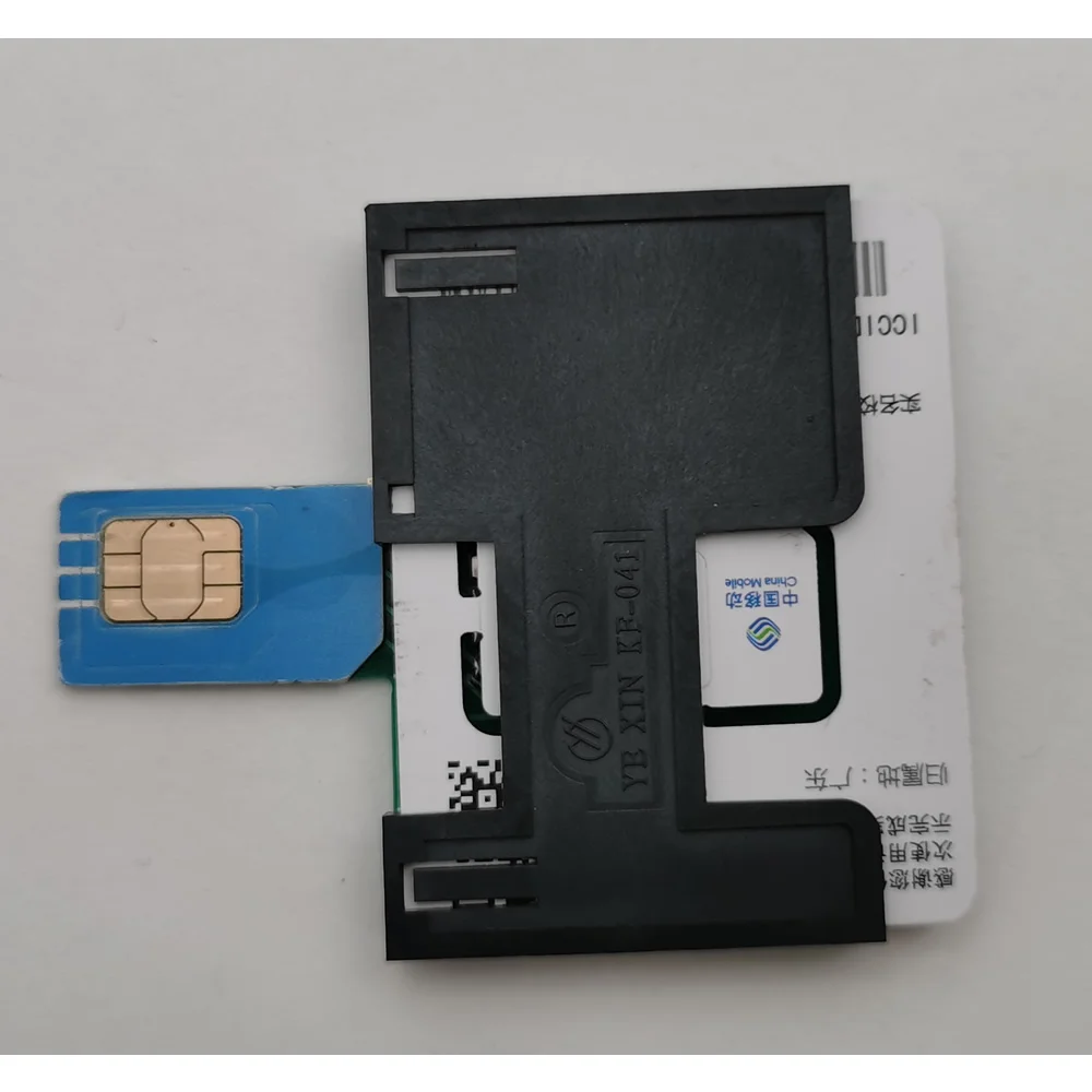 Conversión de tarjeta grande SD 1FF, Mini Sim pequeño 2 3 4 5G loT GSM LTE, módem SMS, conversión de tarjeta pequeña, adaptador de herramientas de tarjeta de tamaño grande