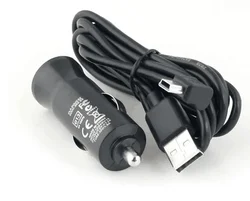 5V1.2A USB TomTom Car Charger and mini5p Cable For PRO 5150 9150 9100 7100 7150 Truck Live GPS
