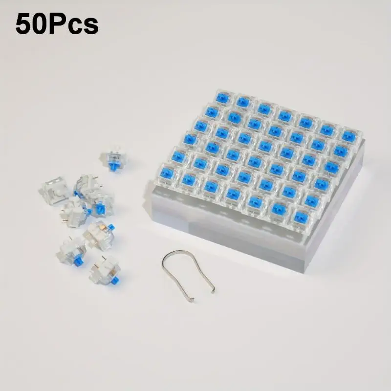 Mechanical Keyboard Switches With Clicky Feedback And Switch Puller For Mechanical Keyboard Building Gaming Typing