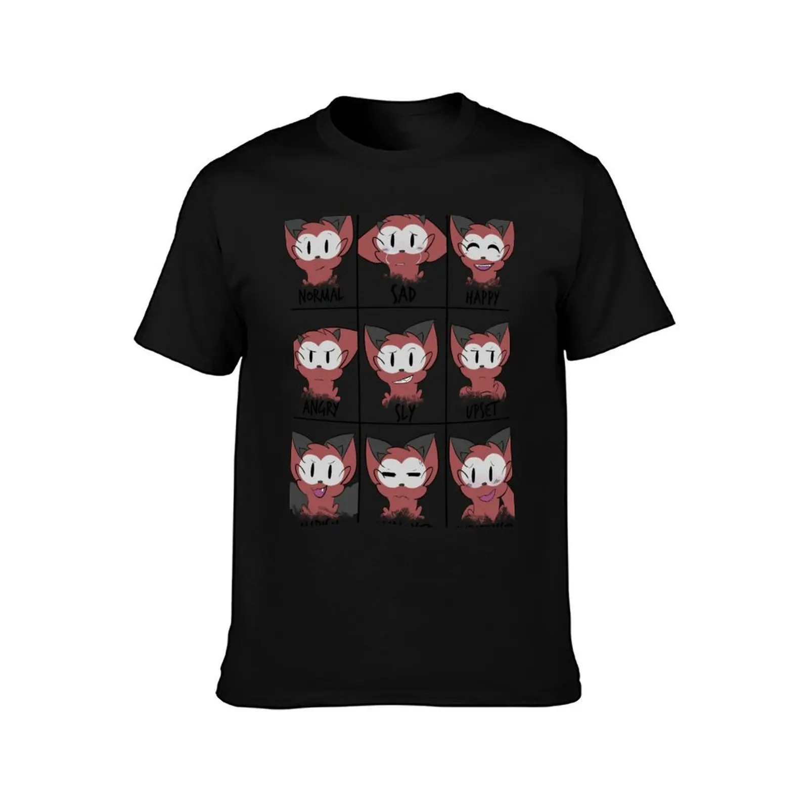 The Many Emotions of Imp T-Shirt Lightweight Casual Summer T-Shirt