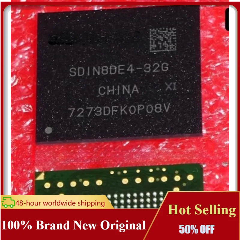 1-10PCS SDIN8DE4-32G BGA-153 Package 32GB EMMC Font Storage Chip New Original Authentic Spot Hot Selling