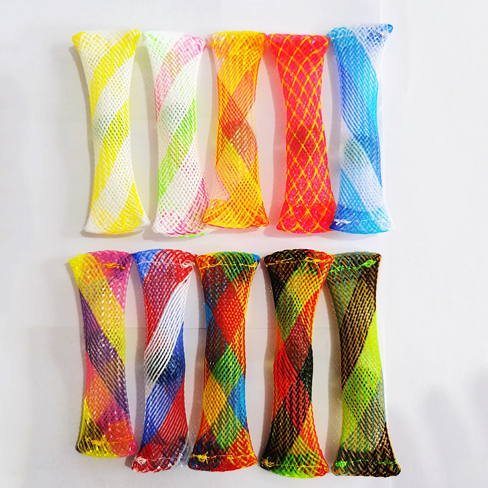 12/30PC Extruded Braided Mesh Beads Stress Relief Vent Toy Children Adult Birthday Party Gift Pinata Filler Easter Carnival Gift