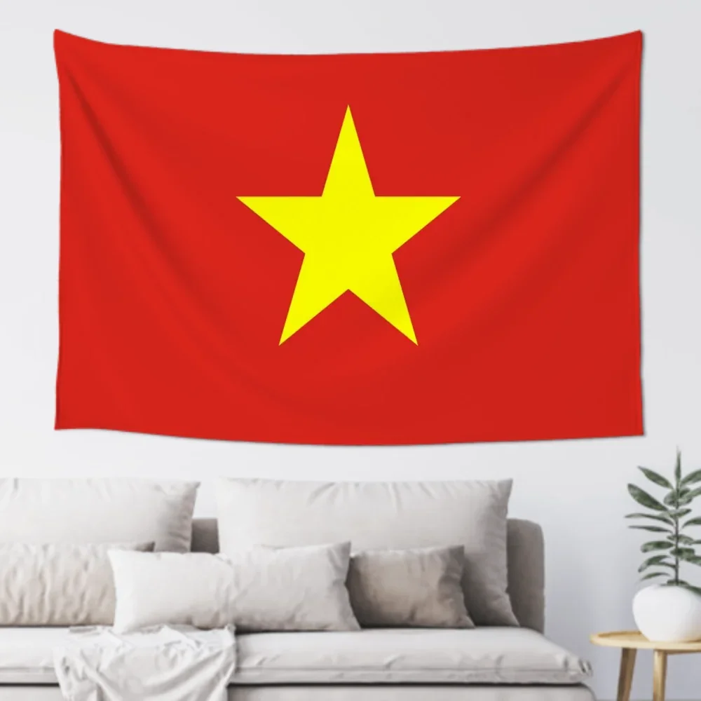 1pc Socialist Republic Of Vietnam Flag Banners Four Hole Flag Polyester Outdoor Decor Room Aesthetic