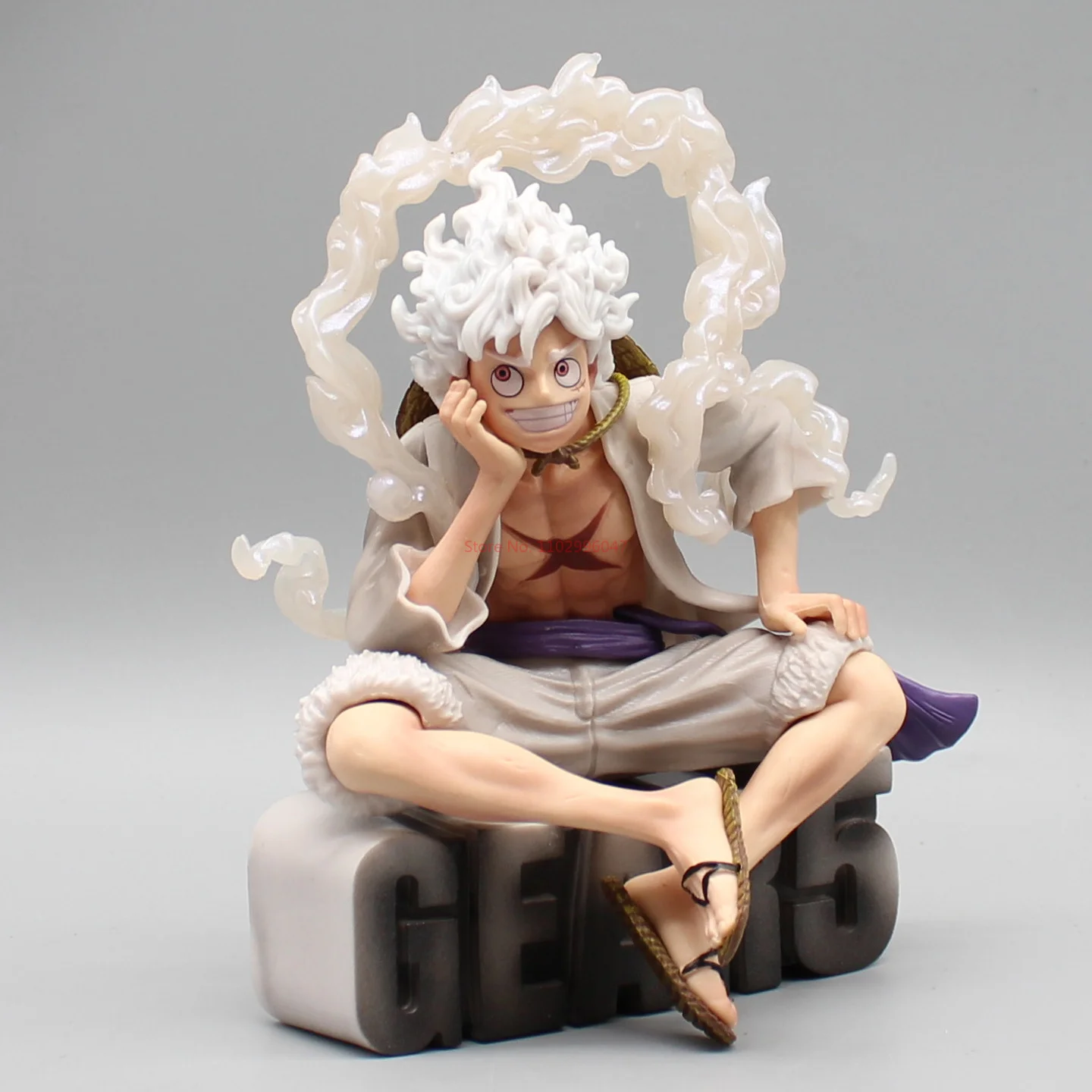 BANDAI One Piece Figure Luffy Anime Figurine Gear 5 Nika Luffy 15CM Action Figures Pvc Model Collection Ornament Toys Gifts