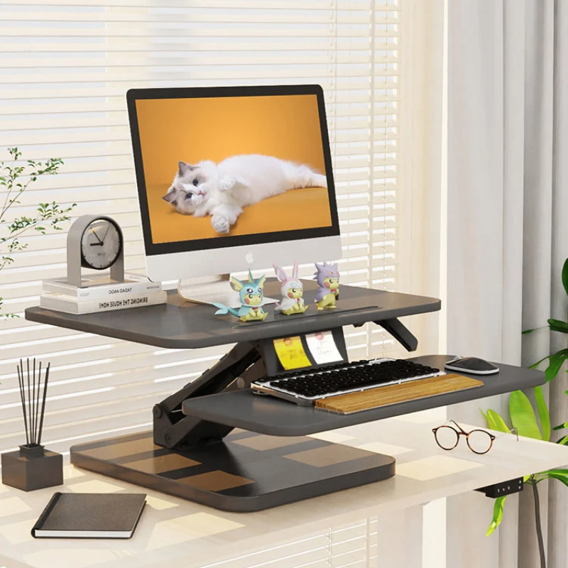 

Adjustable Height Standing Office Lift Foldable Laptop Stand Simple and Modern Office Desk Lift Household Lift Desk