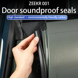 For ZEEKR 001/007/7X car weatherstrip B-pillar door soundproof rubber strip accessories modification supplies