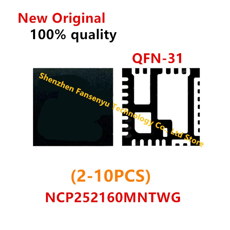 (2-10piece)100% Original New 252160 NCP252160 NCP252160MNTWG QFN-31 Chipset