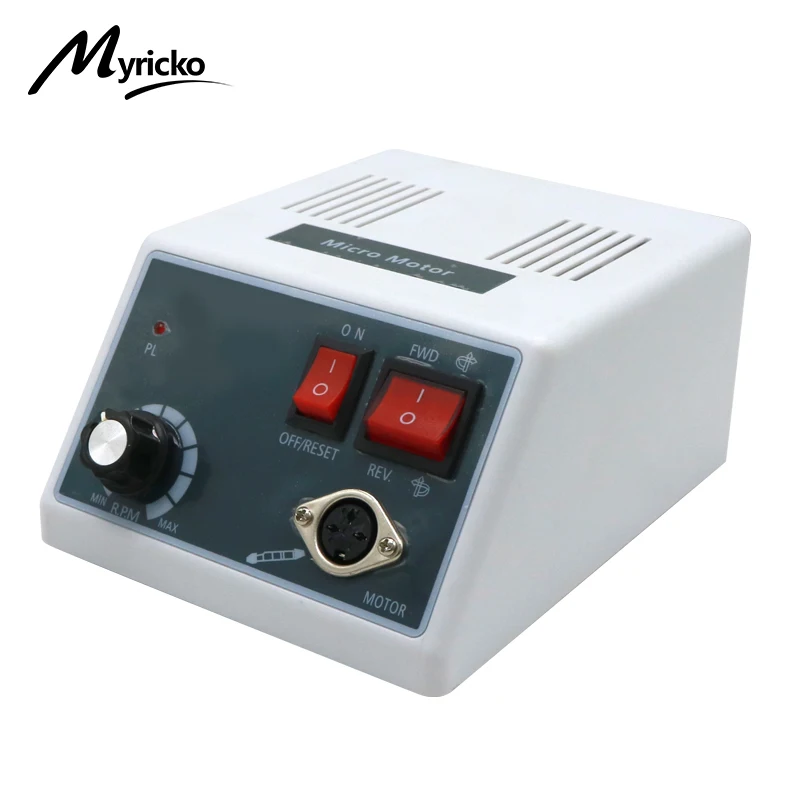 Myricko Hand Grinder Power Handpiece Micromotor Dental Lab N3 Marathon Polishing 35K Rpm 102L/18L/204L Handle Myricko