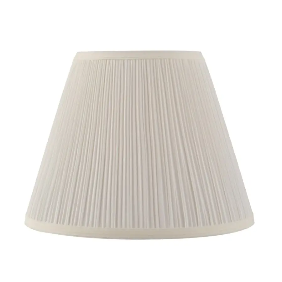 

33055, Абажур для люстры Empire Transitional Spider, жесткий, плиссированный, белый, в форме гриба, 7 (верх) x 13 (низ) x 10 (наклон), дюймы