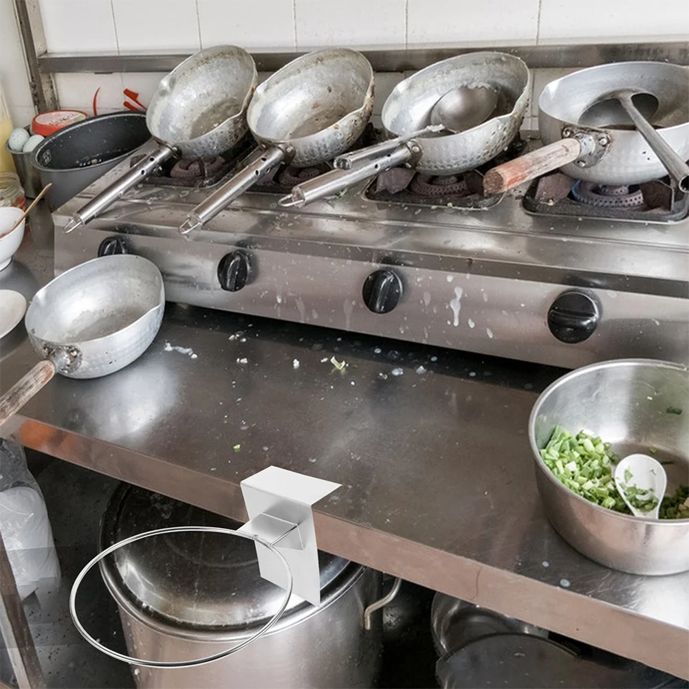 

34Cm Wall Mounted Colander Rack Stainless Steel Multi Function Kitchen Towel Rack and Sports Ball Holder for Bathroom Football