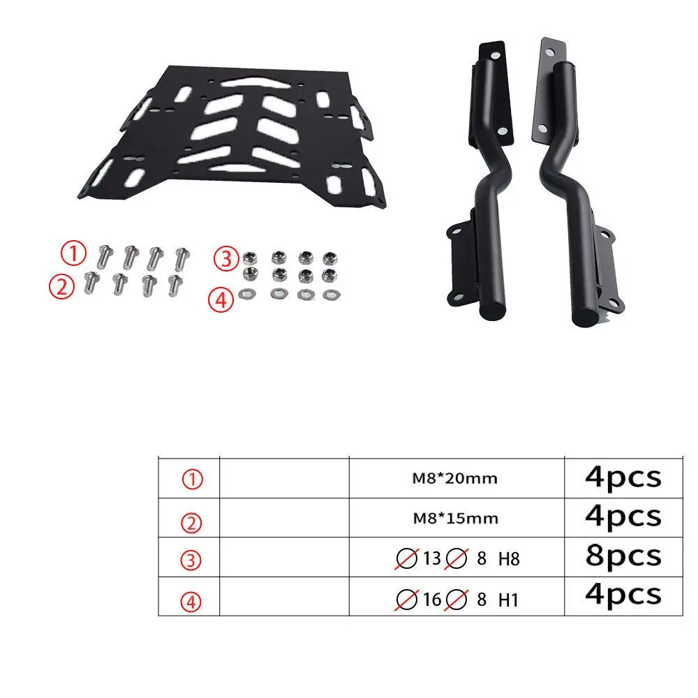 FOR Honda CB650R CBR650R 2018-2021 Accessary Rear Fender Rack Luggage Rack Carrier Motorbike Tail Case Bracket CB R 650R CB650 R