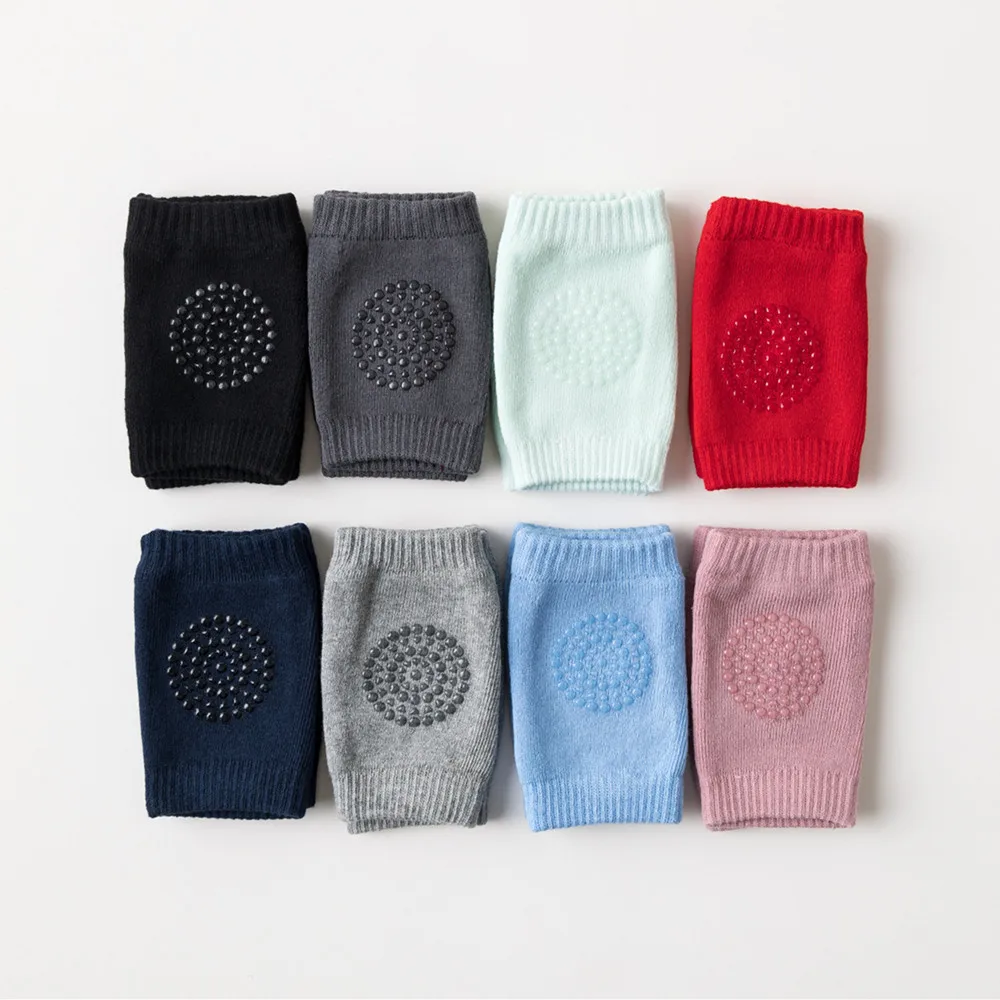 

Kids Non Slip Crawling legging Infants Toddlers Baby Accessories Dot Knee Pads Protector Safety Kneepad Leg Warmer Girls Boys