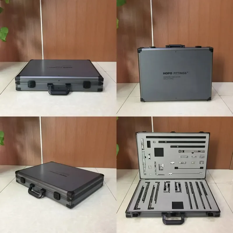 Customizable-Hardware doors and windows aluminum alloy air box portable tool aluminum box processing custom multi-function