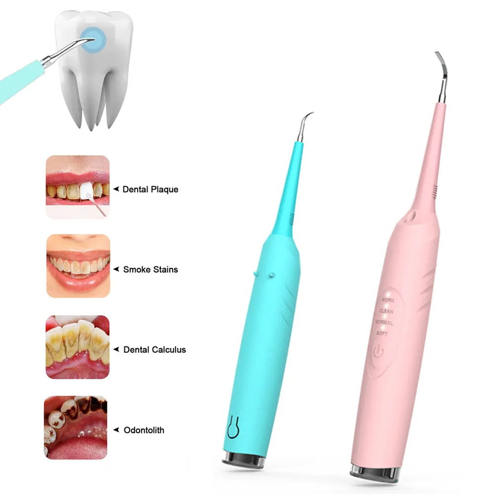 

Portable Electric Sonic Dental Teeth Scaler 3 Modes Home Oral Irrigator Tooth Calculus Tartar Remover Oral Hygiene Care Cleaner