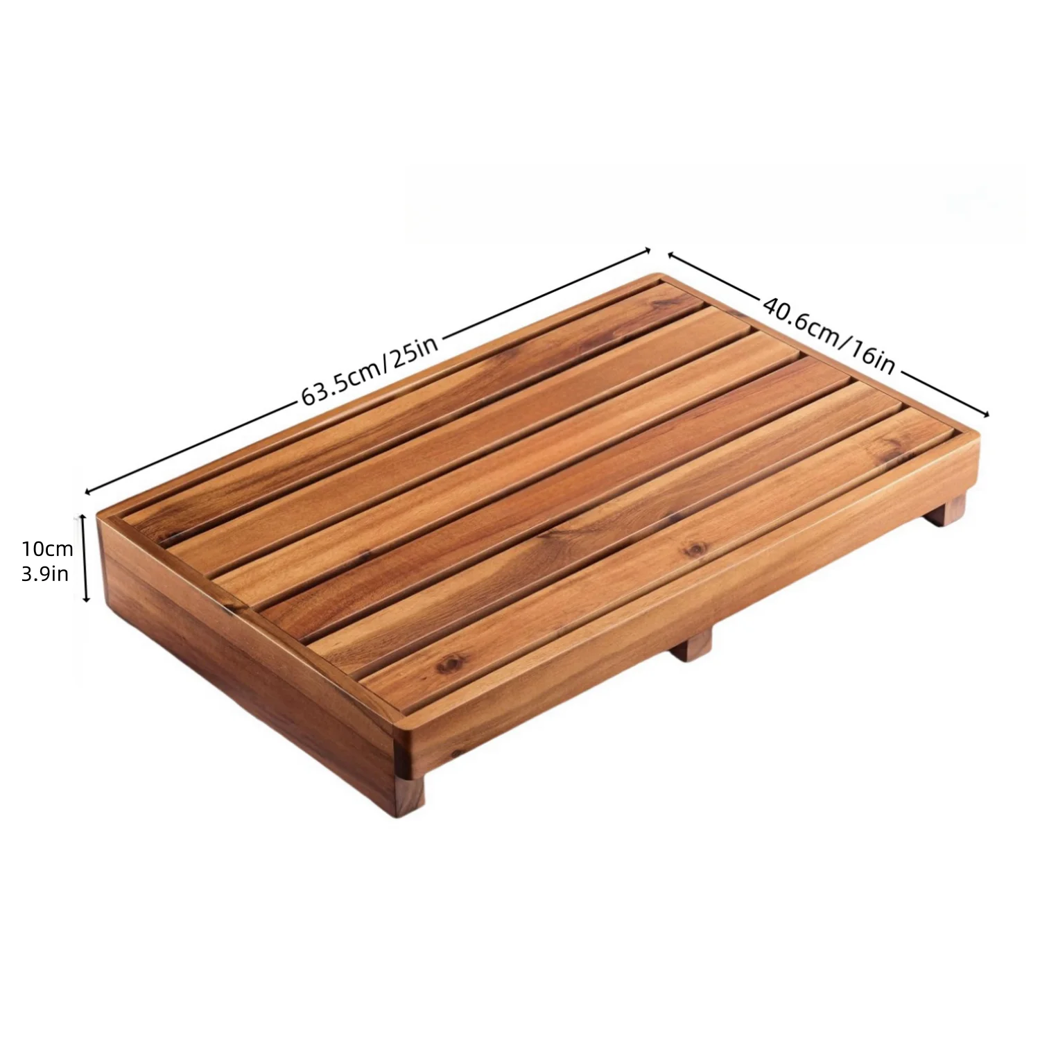One Step Stool ,  for Bed Wooden Mobility Stepping Stools for Adults, Kids/Bedside, Bathroom, Kitchen, Garden