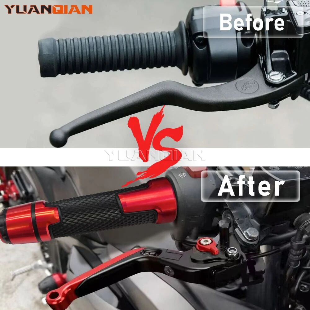 For SUZUKI GS500 GS 500 GS500E/F 1989-2008 1990 1991 1992 1993 Motorcycle Accessories Handlebar Hand Grips Handle Bar End Cap