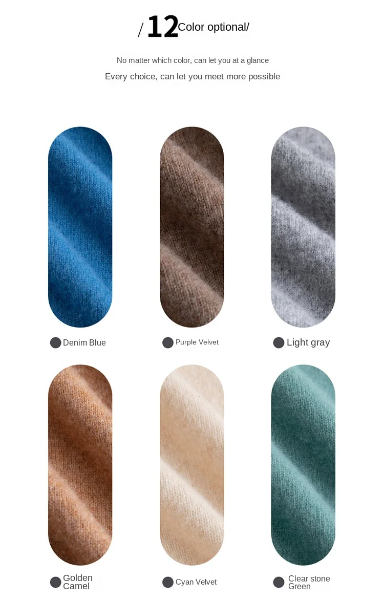 100% reiner Merinowollpullover für Herren, V-Ausschnitt, Strickpullover, große Größen, Kaschmir, Herbst/Winter, neuer Langarmpullover, hochwertige Oberteile – Detail 8