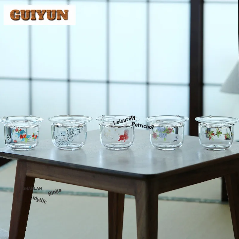 

Transparent High Borosilicate Glass Tea Warmer Holder Candle Heater Stove Kettle Stand Baked Milk Jar Carbon Furnace Teaware