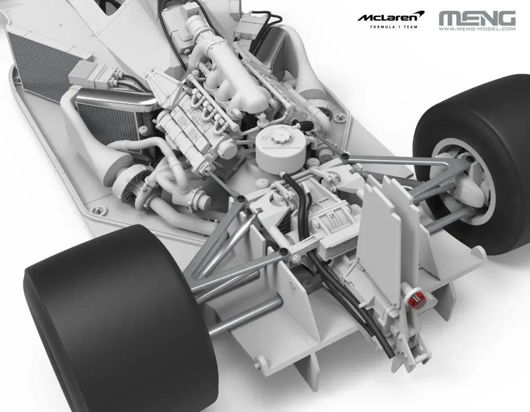 MENG Raceing Car MP4/4 1988' MODEL CAR IN STOCK LIMITED RS-004 1/12