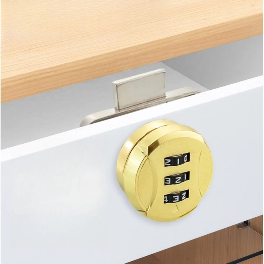 1pcs Adjustable Length Drawer Combination Lock Password Security Cabinet For Wooden Cupboard Home Office Door Lock Mechanisms
