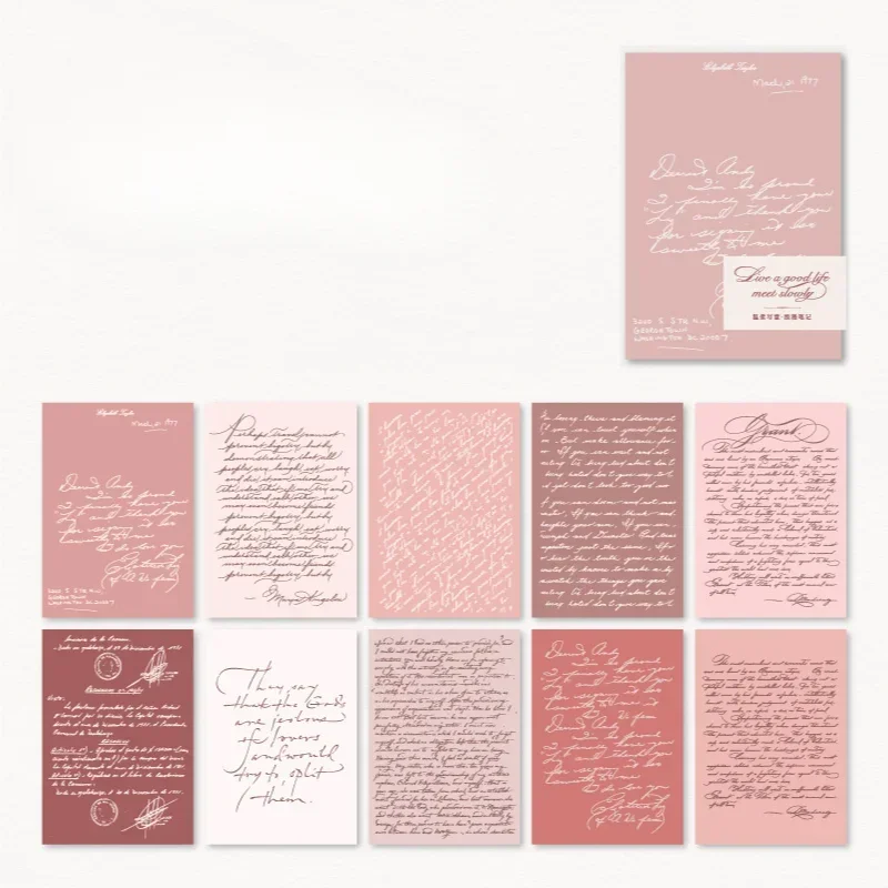 30 Pcs English Art Font Paper for DIY Collage, Journal & Custom Posters. Decorative Supplies for Planner, Handbook & Labels.
