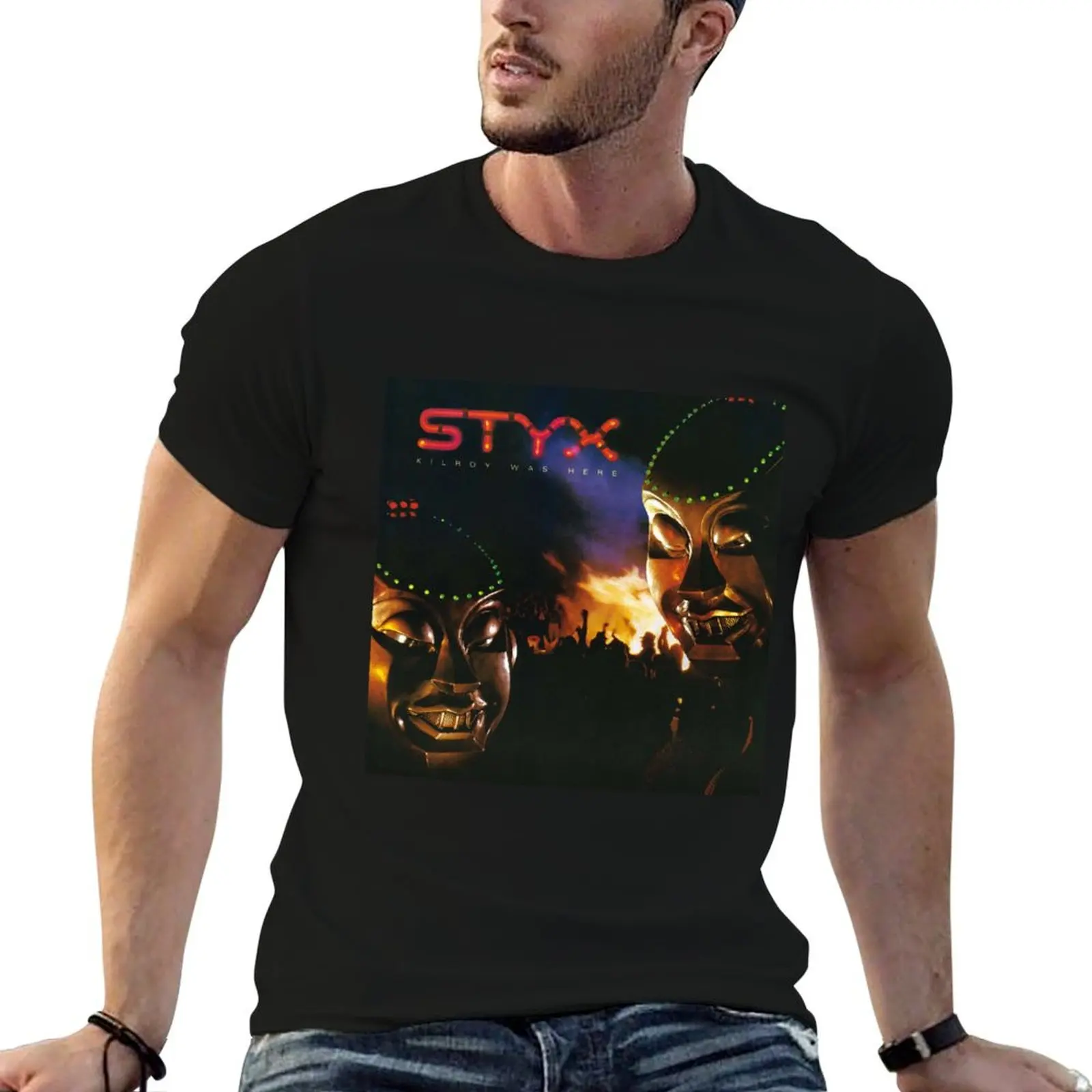 Kilroy Was Here T-Shirt man t shirts graphic cotton t shirt pack t shirt man luxury T-shirt