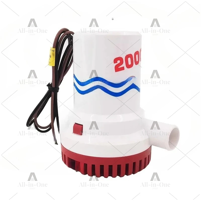 Bilge Pump 1500 Gallons 2000 Gallons Marine Direct Current Submersible Pump Sewage Small Accessories