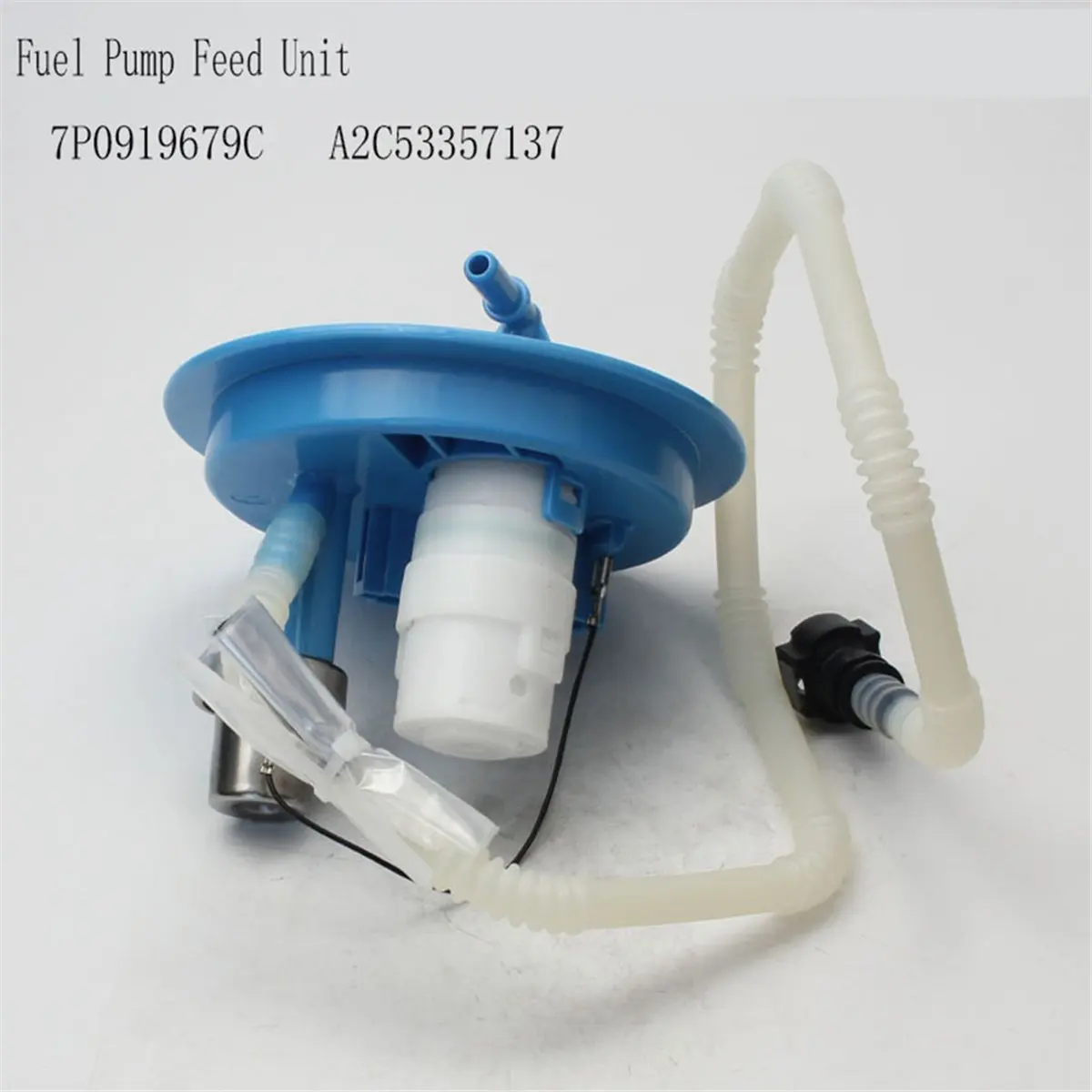 #69O Fuel Pump Module,7P0919679C Fuel Pump Feed Unit for Porsche Cayenne VW Touareg (Plastic)