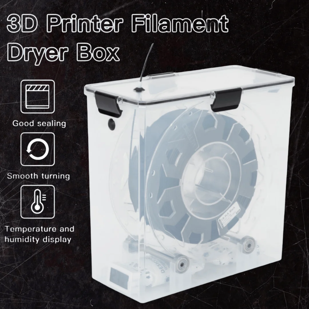 

Коробка для сушки нити для 3D-принтера Begrint, герметичная и влагостойкая, мониторинг в реальном времени для 3D-принтеров, нити PLA ABS