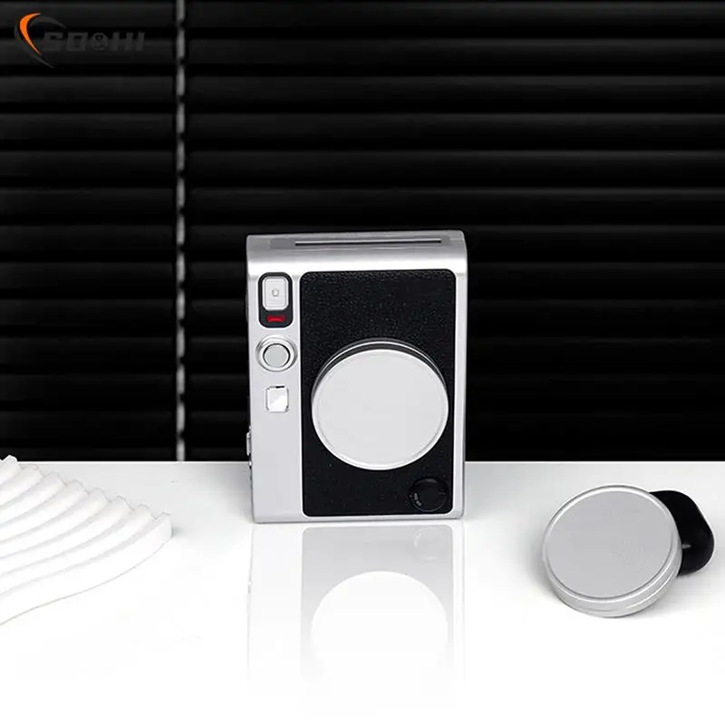 1Pc Instant Camera Dustproof Lens Cap For Instax Mini EVO Aluminium Alloy Instant Camera Lens Cover Protective Hood