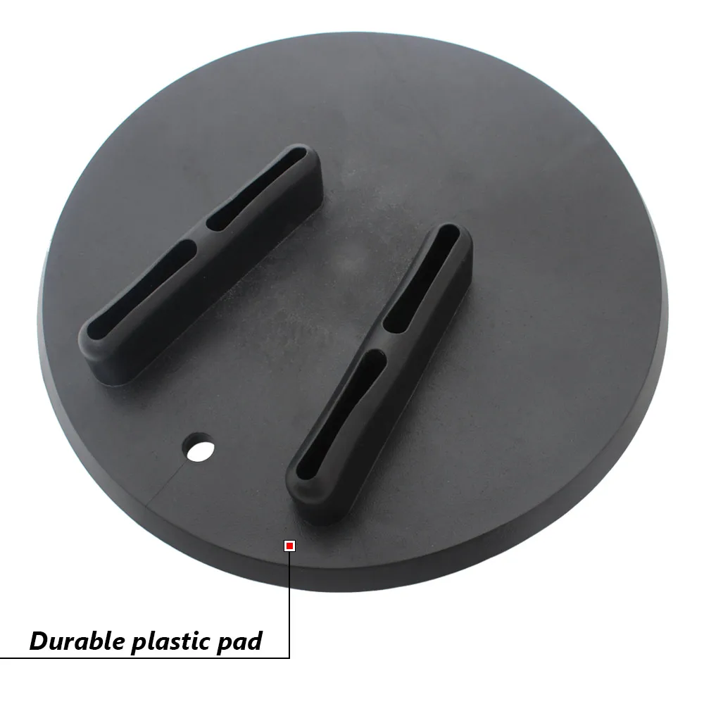 Motorcycle Side Kickstand Pad Kick Stand Coaster Puck For Harley Touring Road King Electra Glide Sportster 883 1200 Accessories