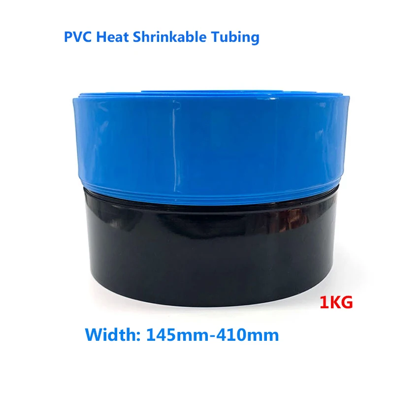 

1KG PVC Heat Shrink Tubing PVC Heat Shrink Tubing Flame Retardant Insulated Sleeving Packaging Film 18650 Battery Case