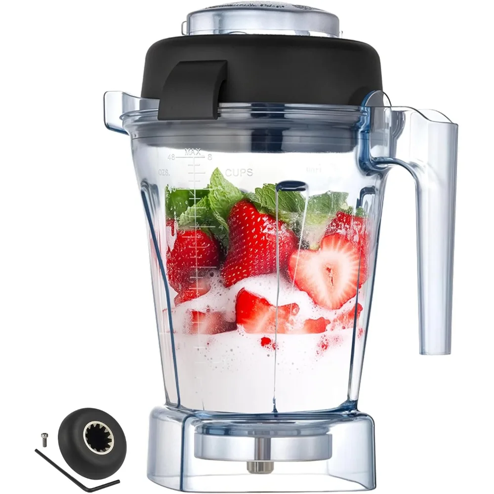 

48oz Replacement Container for Vitamix Blenders, Compatible with E310 E320 5200 7500 Pro 750 VM0101 VM0197, Fits Explorian Class