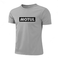2025 Men T Shirt Casual RACEROOM Motul Motor Oil T-shirt Graphic polyester Sports Tops Breathable Comfortable Streetwear