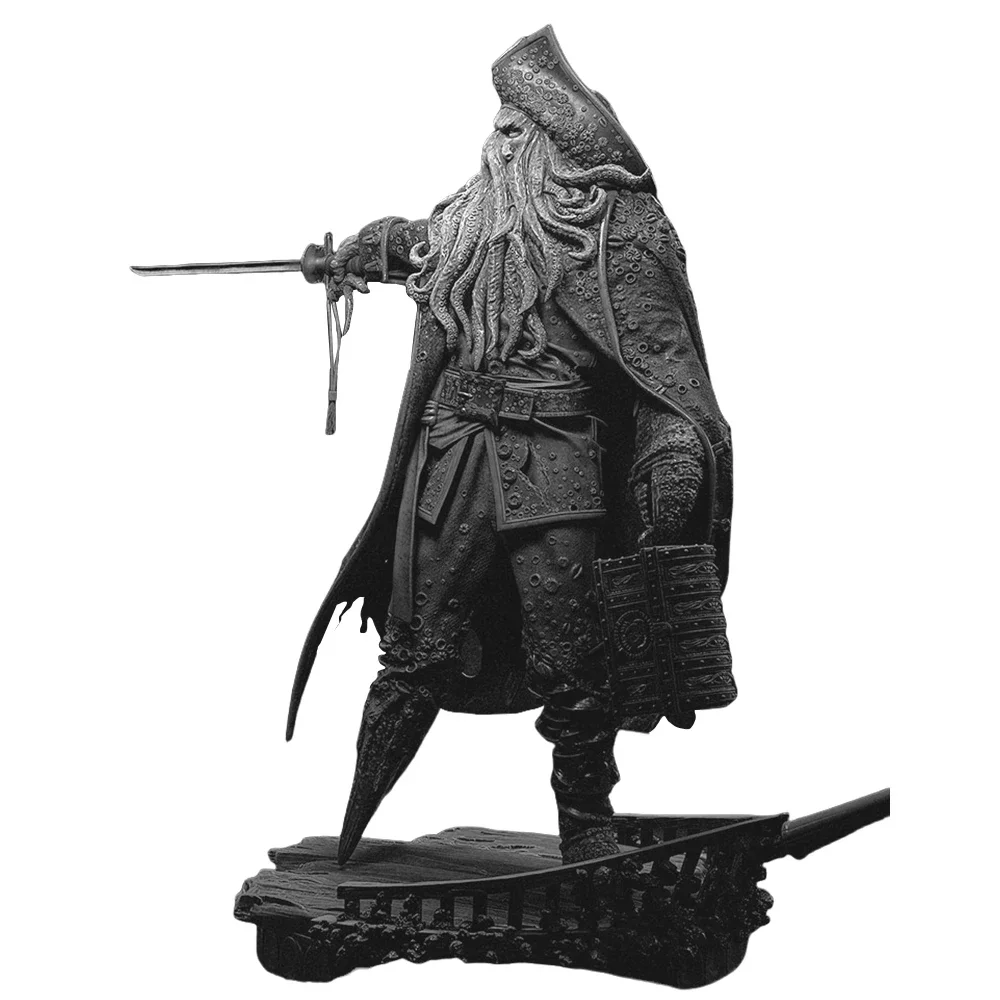 Anime Davy Figure 1:16 Miniature Resin Model Kit Unpainted Plastic Model Kit a2843